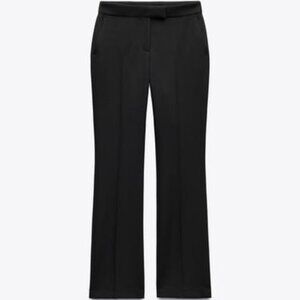 Zara Flared Pants Black